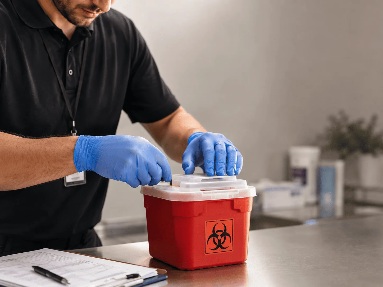 Why choose Sharps Waste Disposal in Newtonsville, OH